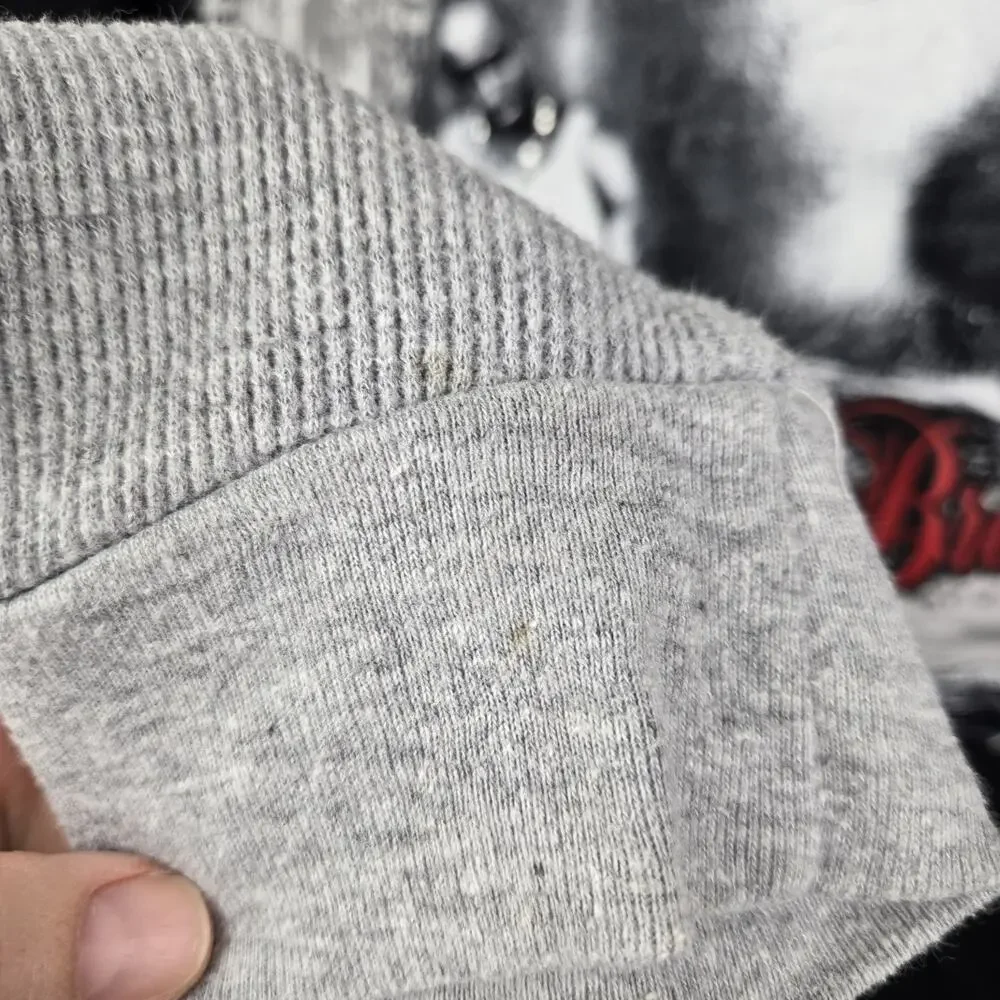 Makaveli Branded Long Thermal‎ Sleeve Size L Tupac Print Shirt
